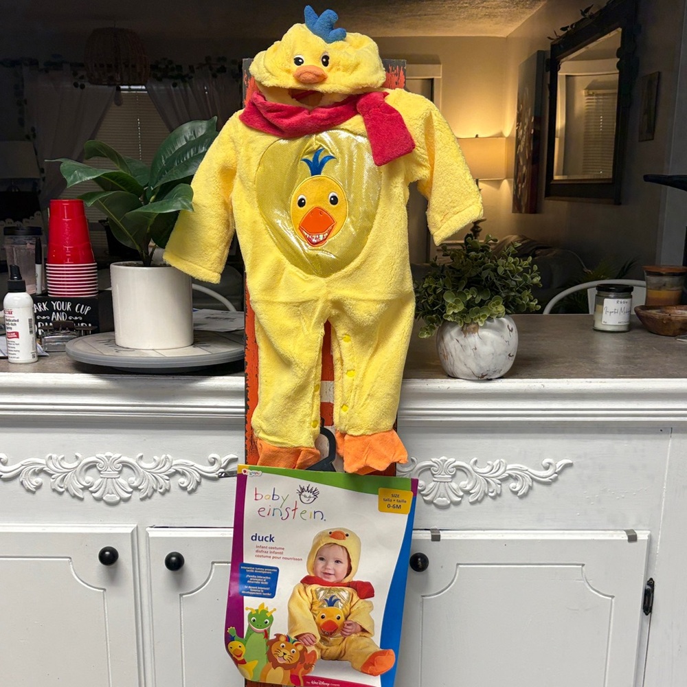 Yellow Duck Costume for Kids